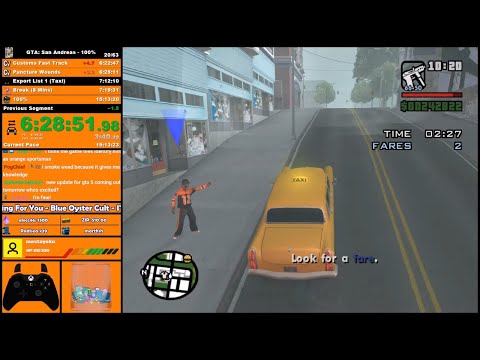 GTA San Andreas Tweleve Everyone Mod - 100% Practice - Hugo_One Twitch Stream - 12/12/2022