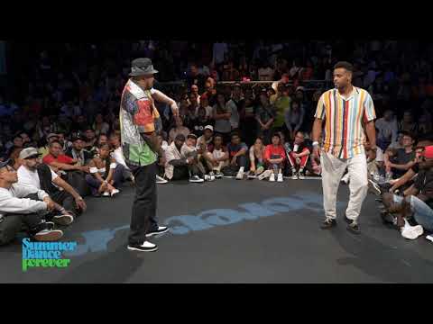 Kid Boogie vs Nelson TOP 12 JUDGES Popping Forever - Summer Dance Forever 2019