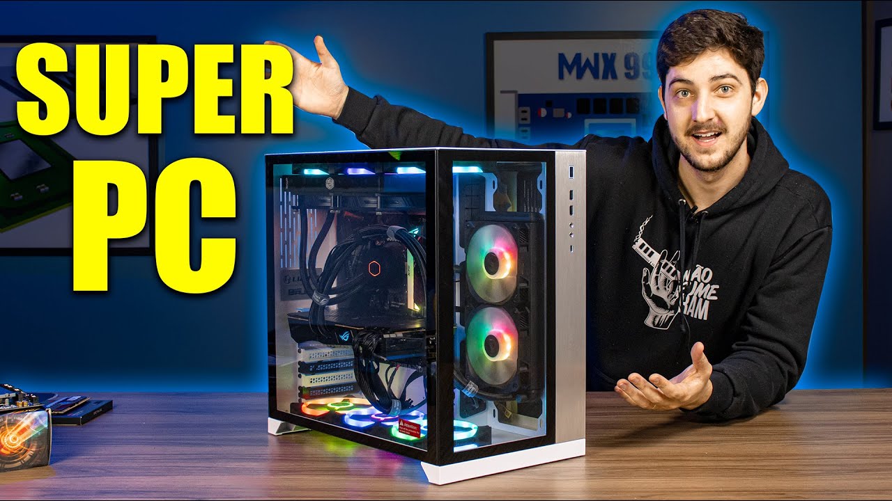 ESSE É UM PC GAMER ESPECIAL QUE MONTEI PARA UM PROGRAMADOR SÊNIOR(com @DevSoutinho )