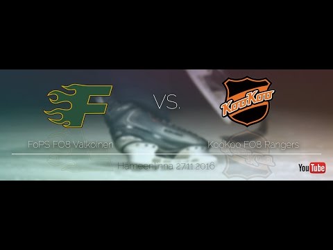 27.11.2016 FOPS 08 valkoinen - KooKoo 08 rangers