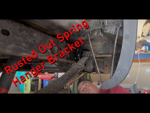99-07 Chevy Silverado 1500 Leaf Spring Bracket Replacement ((& Temporary Fix)) #chevysilverado