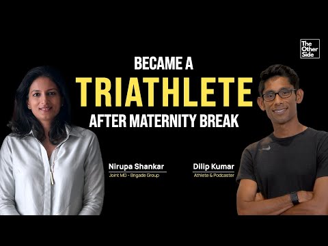 Balancing between entrepreneurship, triathalon & motherhood. Nirupa Shankar, Jt MD of Brigade Group