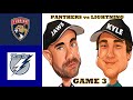 Florida Panthers vs TB Lightning Stream Game 3 NHL Playoffs