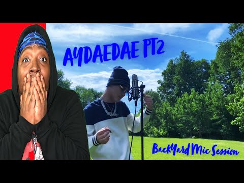 Reaction To UpstateBaby - AYDAEDAE Pt.2 (Backyard Mic Session)