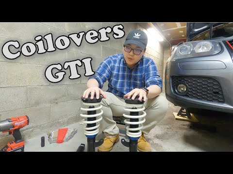 Raceland Primo | COILOVER INSTALL | GTI Gets Adjustable Dampers Coilovers!!! MK5 | MK6 | VW