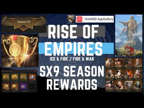 SX9 Season Rewards - Rise Of Empires Ice & Fire