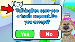 Talking Ben Sent me a Trade Request..😲 (Pet Simulator X)