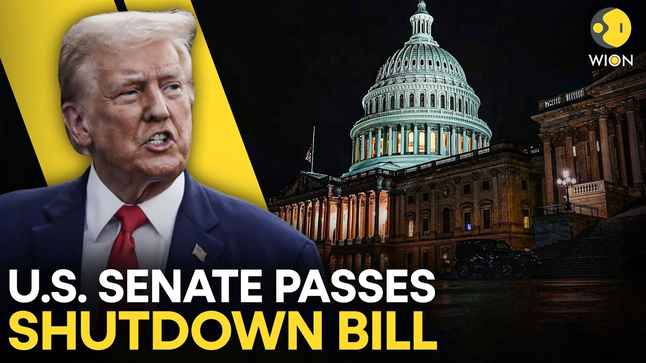 US Shutdown LIVE: US Senate Advances Bill To End 40-Day Government Shutdown | WION Live