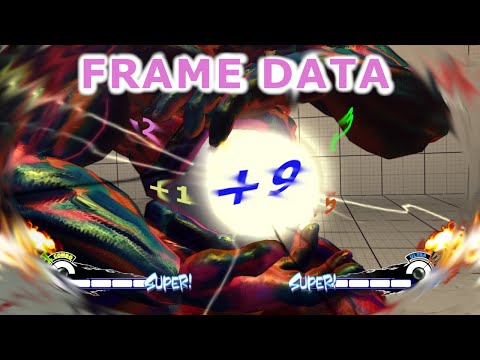 FRAME DATA: The #1 Most Important Fighting Game Concept