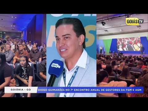 🌏 Varjão em evidência: prefeito Diogo Guimarães destaca avanço no Encontro Anual de Gestores.