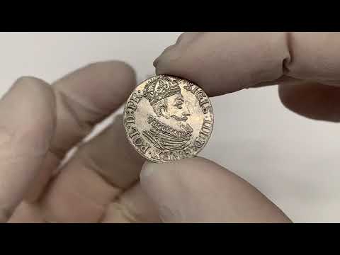 Zygmunt III Waza, Grosz Gdańsk 1623 SB - piękny