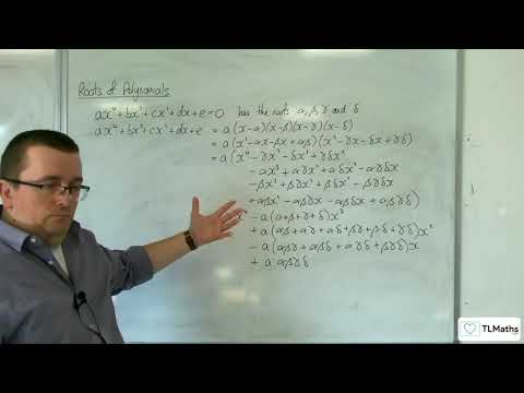 A-Level Further Maths D1-07 Roots of Polynomials: Roots of Quartics