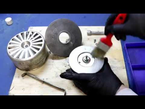 How to clean and oil a Vintage metal mesh air filter for a carburettor.