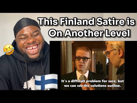 Foreigner Reaction To Kummeli - Pääministeri (Finnish Satire)
