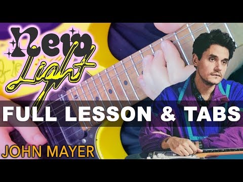 John Mayer - New Light Guitar Lesson With Darryl Syms | Easy Beginner Tutorial