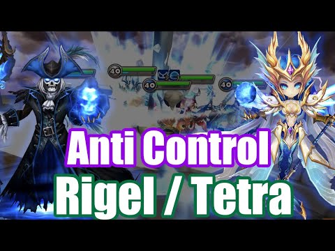 【Summoners War | Curry's RTA】Anti Control Rigel & Tetra, they are ★4 but the have ★5 power!