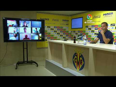 Rueda de prensa Villarreal CF vs Valencia CF