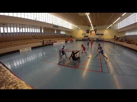 2016-10-29: P04: IBF Borlänge Vit-IBF Hedemora: Period 1, tid 19:06. 2-2 William Bemersjö