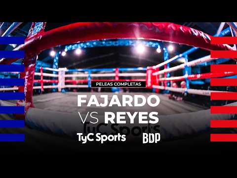 Miel Fajardo vs. Tobías Reyes - Boxeo de Primera - TyC Sports