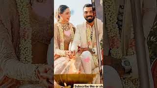 Kl Rahul and Athiya Shetty Wedding video ❤️#shorts #viral #shortsvideo#wedding
