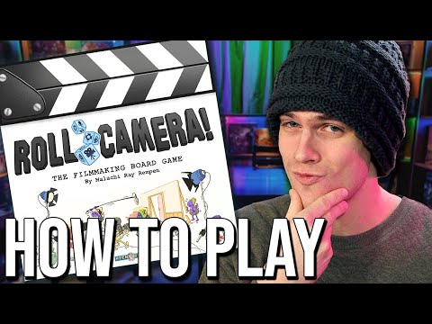 How to Play Roll Camera! The Film Making Board Game!