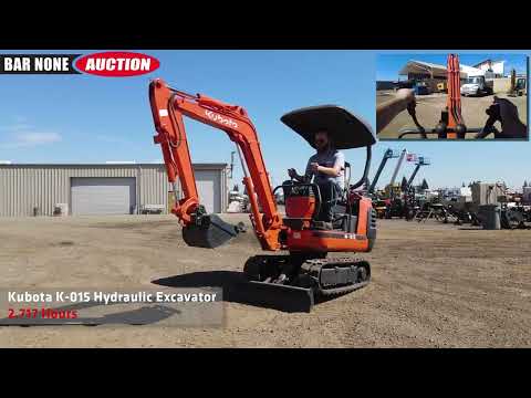 Kubota K-015 Hydraulic Excavator