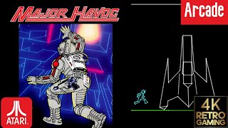 Major Havoc Arcade ( atari 1983 ) 4k Gameplay