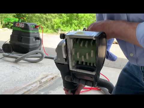 Erfolgreicher Test eines Fräswalzenprototyps / Successful test of a prototype milling barrel