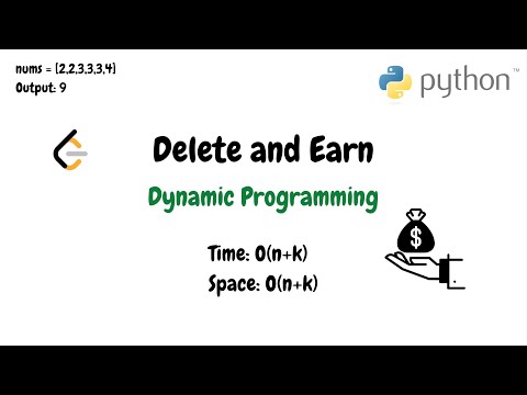 Delete and Earn | Python DP Solution