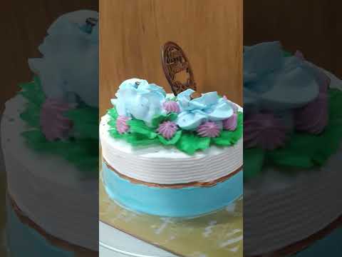 # cake decorating#easy design#birthday cake#