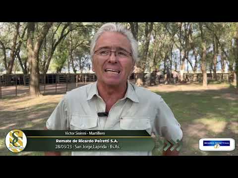 28-03-23 - Victor Sisinni - Martillero - Remate de Ricardo Peiretti S.A. - San Jorge, Bs.As.