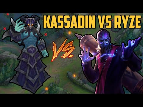 How to Play Kassadin vs Ryze (You Outscale Ryze Hard)