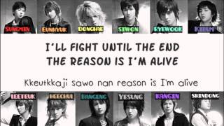 Super Junior (슈퍼주니어) - Twins (트윈스) - Color Coded Lyrics