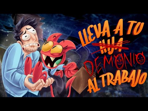 Satina Episodio 1 - traiga a su hija demonio al trabajo | fandub español