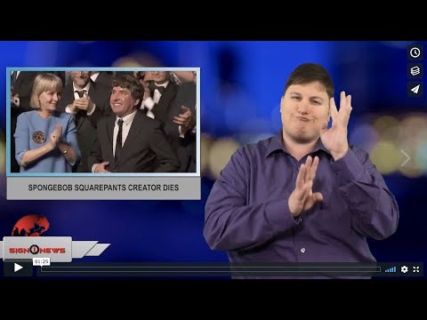 Spongebob Squarepants creator dies (ASL - 11.27.18)