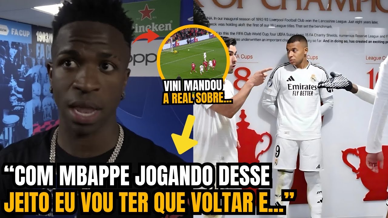 🚨NOSSA!! OLHA A ATITUDE QUE VINICIUS JR VAI TOMAR NO REAL MADRID QUE DEIXOU TORCEDORES EM CHOQUE!!