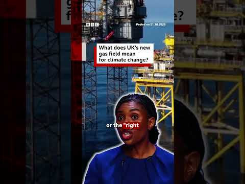 What does UK's new gas field mean for climate change? #BBCNews
