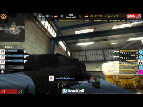 KILLERFISH vs teamKR.de | EPS Winter Cup 2 | de_nuke