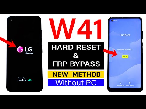 LG W41 (LM-K610M) : Hard Reset/FRP Bypass - Without PC (100% Working)