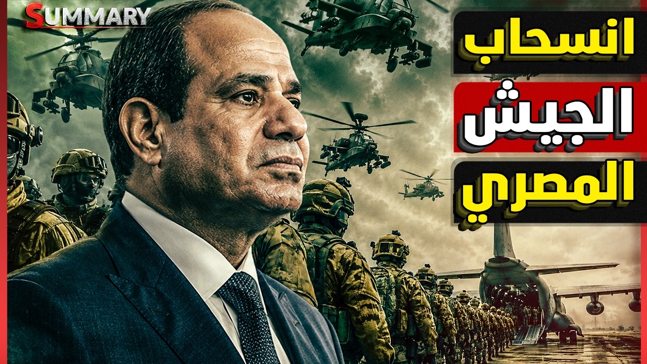 الجيش المصري ينسحب من أهم قاعدة عسكرية بالقرب من سد النهضة فجأة ويبدأ التحرك 