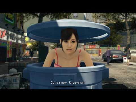 Yakuza Kiwami: Kiryu gets tired of Rina's BS