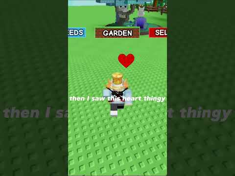 what is this heart in grow a garden #roblox #robloxedit