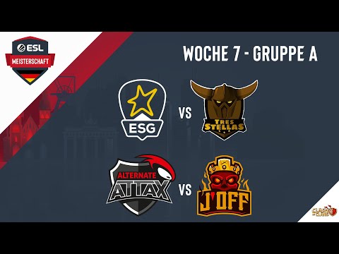 ESL Meisterschaft mit ESG vs TSS | ATN vs JOFF | Wer ist das beste Deutsche Team | COC LIVE