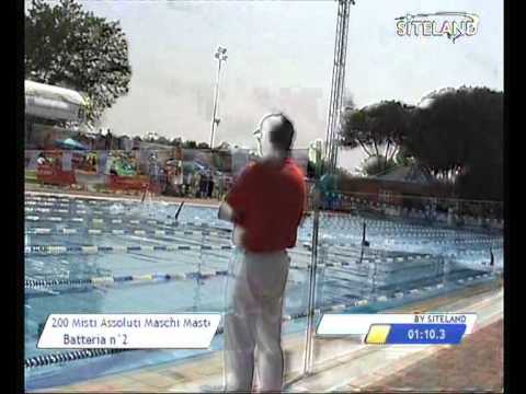 Serie 2 dei 200 Misti  Assoluti Maschi Master - 11 Memorial Andrea Bettiol