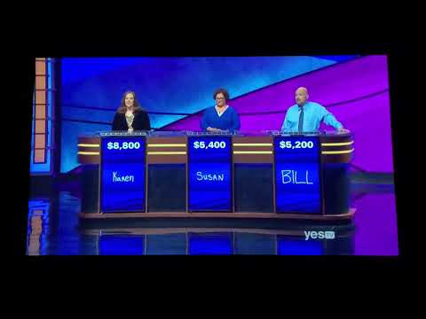 Double Jeopardy, Karen Farrell Day 4 - 2nd Daily Double (12/31/19)