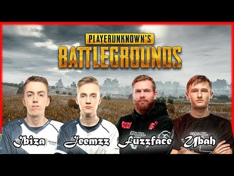Ibiza | Jeemzz | Fuzzface | Ubah - PUBG Squad - Erangel - Custom Game