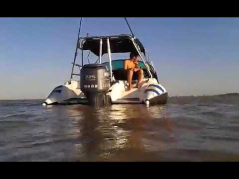 Semirrigido MOON NAV lll Offshore expediciones recate diseño Norberto Luna construccion Ast. Lunamar