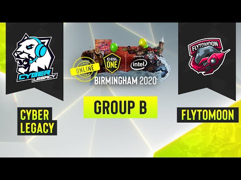 Dota2 - FlyToMoon vs. Cyber Legacy - Game 1 - ESL One Birmingham 2020 - Group B - EU