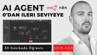 AI Agent Nasıl Kurulur? 30 dakikada 0'dan İleri Seviyeye n8n ( Sıfır K