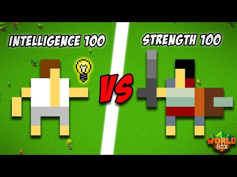 I Made A Nation Of Geniuses Fight A Nation Of WARRIORS  - Worldbox